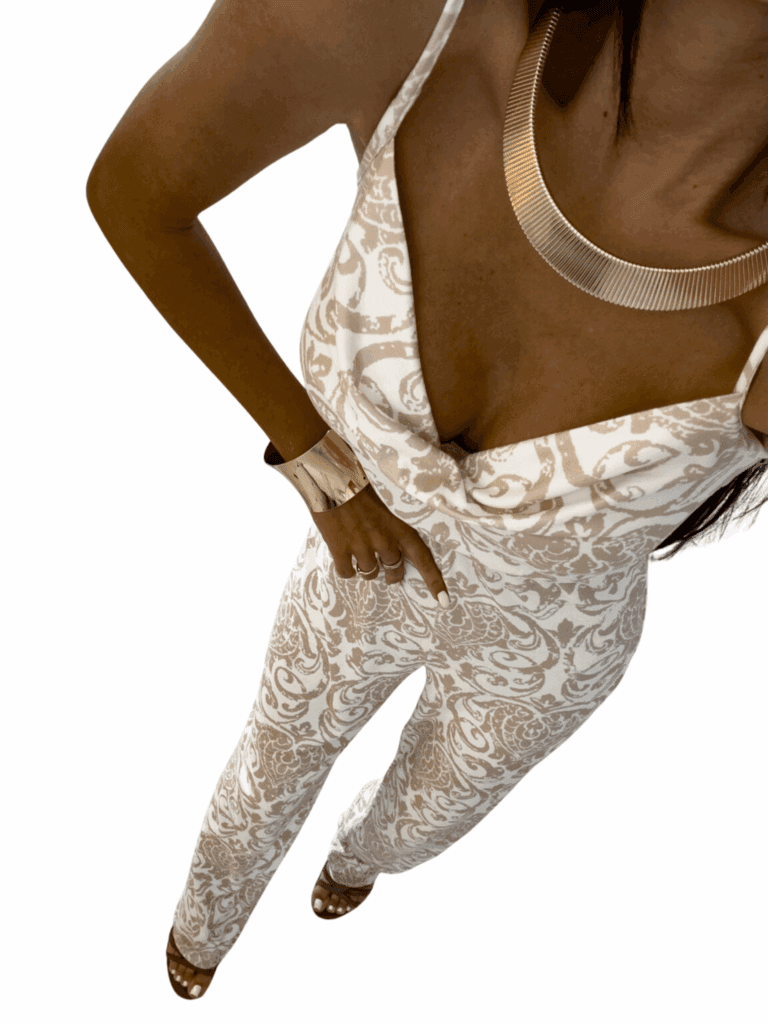 ByMe LUXURY overál - Ekrü