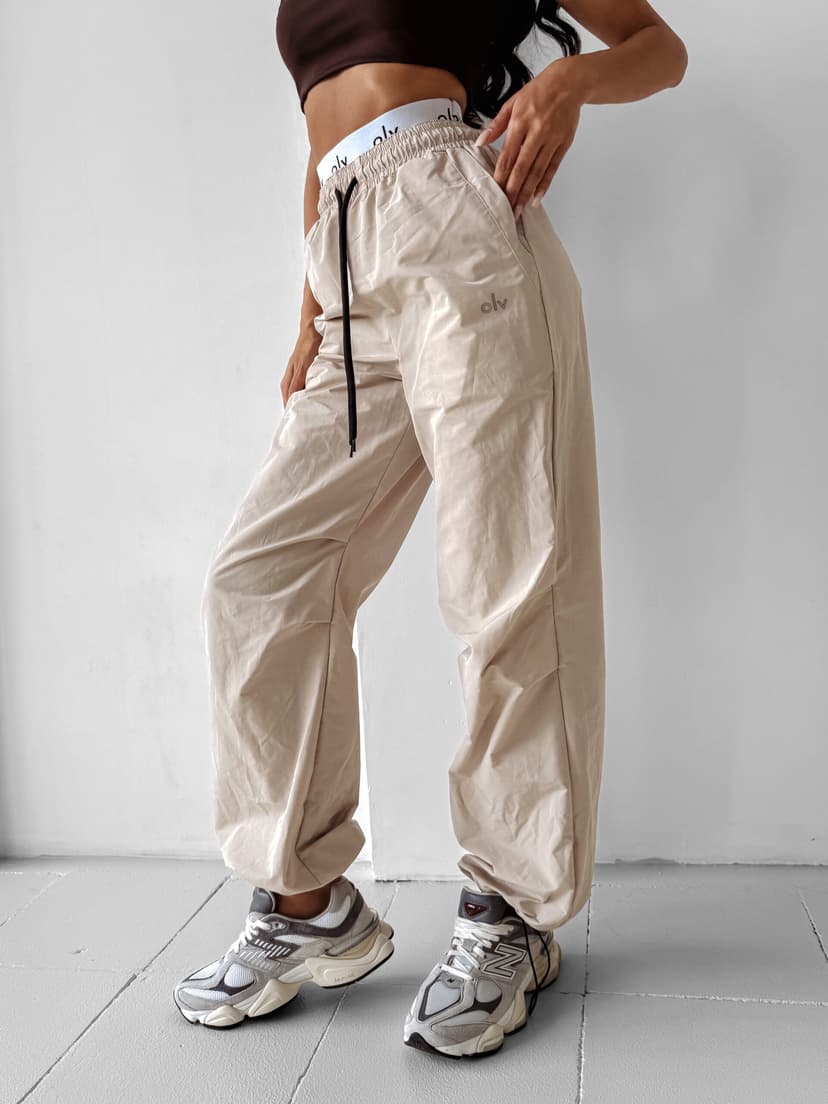 OlaVoga RAINY DAY nadrág - Bézs