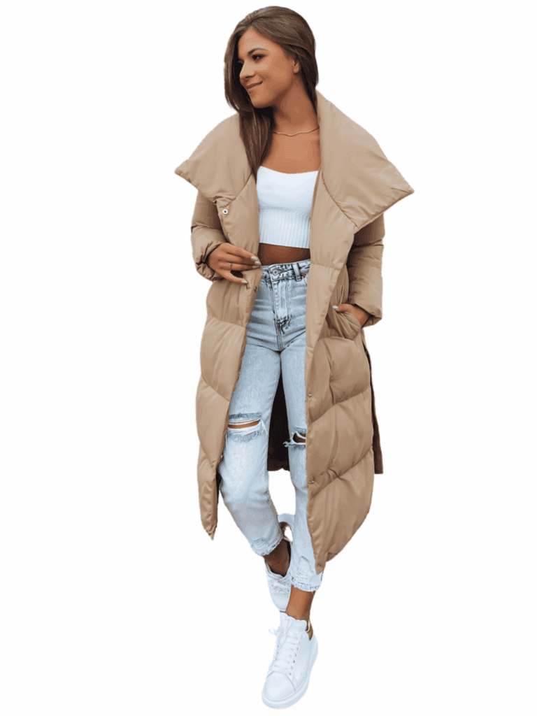 FAVI télikabát - Teveszín